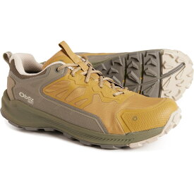 (取寄) オボズ フットウェア メンズ カタバティック ロウ ハイキング シューズ Oboz Footwear men Katabatic Low Hiking Shoes (For Men) Mustard Seed