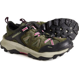 (取寄) メレル レディース スピード ストライク シーブ ウォーター シューズ Merrell women Speed Strike Sieve Water Shoes (For Women) Lichen