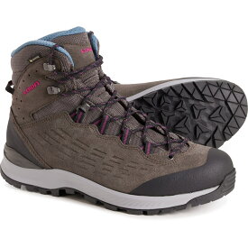 (取寄) ローバー レディース メイド イン ジャーマニー エクスプローラ リ ゴア-テックス ミッド ハイキング ブーツ Lowa women Made in Germany Explorer II Gore-Tex Mid Hiking Boots (For Women) Anthracite/Berry