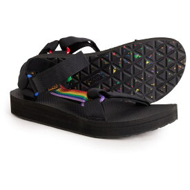 (取寄) テバ メンズ ミッド ユニバーサル プライド スポーツ サンダル Teva men Mid Universal Pride Sport Sandals (For Men) Black/Rainbow