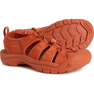 (���) �L�[�� �����Y �L�[�� �j���[�|�[�g �G�C�`�c�[ �X�|�[�c �T���_�� Keen men Newport H2 Sport Sandals (For Men) Monochrome_Burnt Brick