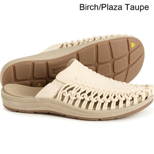 (���) �L�[�� ���f�B�[�X �L�[�� ���j�[�N �� �X���C�h �T���_�� Keen women Uneek II Slide Sandals (For Women) Birch/Plaza Taupe