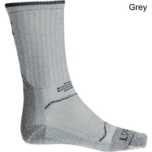 (���) ���[�y�� �����Y T2 ���C�g�E�F�C�g �G�R �n�C�J�[ �\�b�N�X - �N���[ Lorpen men T2 Lightweight Eco Hiker Socks - Crew (For Men) Grey