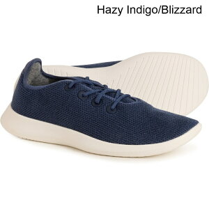 (���) �I�[���o�[�Y �����Y �c���[ �����i�[ �����j���O �V���[�Y Allbirds men Tree Runner Running Shoes (For Men) Hazy Indigo/Blizzard
