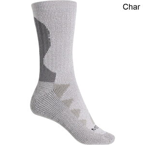 (���) ������ ���f�B�[�X ������ �T�[�� ���A�u �\�b�N�X - �N���[ Merrell women Thermo Moab Socks - Crew (For Women) Char