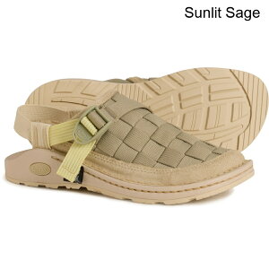 (���) �`���R ���f�B�[�X �`���R �L���j�I�� �E�[�u�� �N���b�O�X Chaco women Canyon Woven Clogs (For Women) Sunlit Sage