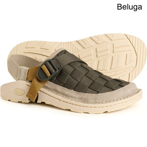 (���) �`���R �����Y �`���R �L���j�I�� �E�[�u�� �N���b�O�X Chaco men Canyon Woven Clogs (For Men) Beluga