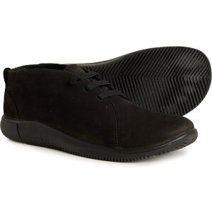 (���) �L�[�� �����Y �L�[�� KNX �`���b�J �u�[�c - ���U�[ Keen men KNX Chukka Boots - Leather (For Men) Black_Black