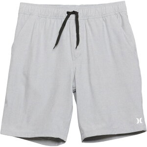 (���) �n�[���[ �L�b�Y �n�[���[ �r�b�O �{�[�C�Y �E�[�u�� �n�C�u���b�g �V���[�c Hurley kids Big Boys Woven Hybrid Shorts Wolf Gray