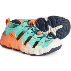 (���) �L�[�� ���f�B�[�X �L�[�� �n�C�p�[�|�[�g �G�C�`�c�[ �n�C�u���b�g �T���_�� Keen women Hyperport H2 Hybrid Sandals (For Women) Pool Blue_Nasturtium