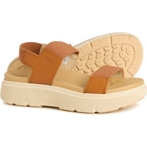 (���) �L�[�� ���f�B�[�X �L�[�� �G�� �}�C�� �o�b�N�X�g���b�v �T���_�� - ���U�[ Keen women Elle Mile Backstrap Sandals - Leather (For Women) Keen Maple