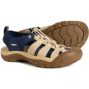 (���) �L�[�� �����Y �L�[�� �j���[�|�[�g �G�C�`�c�[ �X�|�[�c �T���_�� Keen men Newport H2 Sport Sandals (For Men) Tri-Block Safari