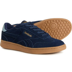(���) ���[�{�b�N ���f�B�[�X ���[�{�b�N �t�H���e ���E���W���[ �X�j�[�J�[ - �X�G�[�h Reebok women Forte Lounger Sneakers - Suede (For Women) Vector Navy_Y2k Blue_Pale Gold_Reebok Lee 01