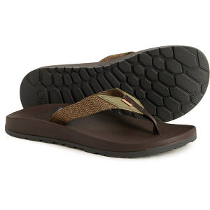 (���) �`���R �����Y �`���R ���[�_�E�� �t���b�v-�t���b�v�X Chaco men Lowdown Flip-Flops (For Men) Earthy Oak