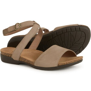 (���) �_���X�R ���f�B�[�X �_���X�R �A���N�� �X�g���b�v �T���_�� - �k�o�b�N Dansko women Rafferty Ankle Strap Sandals - Nubuck (For Women) Taupe