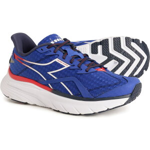 (���) �f�B�A�h�� �����Y �G�C�L�[�v �j���[�N���I �����j���O �V���[�Y Diadora men Equipe Nucleo Running Shoes (For Men) Surf The Web_White_Fiery Red