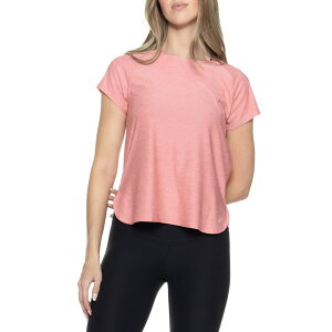 (���) �A�V�b�N�X ���f�B�[�X �A�V�b�N�X ���b�V�� �o�b�N T-�V���c - �V���[�g �X���[�u ASICS women Mesh Back T-Shirt - Short Sleeve Strawberry Ice Sd