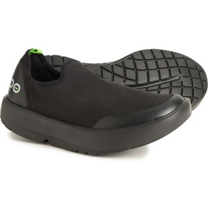 (���) �E�[�t�H�X ���f�B�[�X �E�[�t�H�X �E�[�G�� �C�[�W�[ �X�j�[�J�[ Oofos women OOmg EeZee Sneakers (For Women) Black_Black