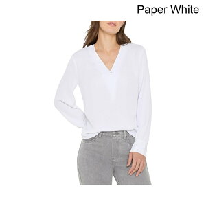 (���) �j�b�N+�]�[�C �_�E���^�E��V�l�b�N�g�b�v nic+zoe Downtown V-neck Top