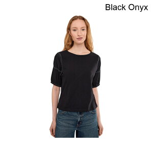 (���) �j�b�N+�]�[�C �v�`���l���X���[�u�R�b�g��T�V���c nic+zoe Petite Linen Sleeve Cotton Tee