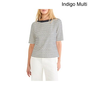 (���) �j�b�N+�]�[�C �h�J�{�[�g�l�b�N�g�b�v nic+zoe Embroidered Boatneck Top