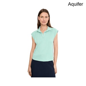 (���) �j�b�N+�]�[�C �R�[�X�^���N�����N���g�b�v nic+zoe Coastal Crinkle Top