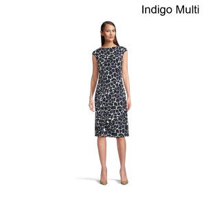 (���) �j�b�N+�]�[�C �W�I�y�u���T�C�h���[�V���h���X nic+zoe Geo Pebble Side Ruche Dress