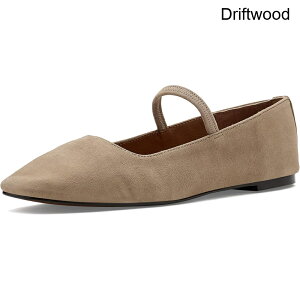 (���) ���C�h�E�F�� �O���^�o���G�t���b�g�X�G�[�h madewell The Greta Ballet Flat in Suede