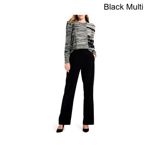 (���) �j�b�N+�]�[�C �v�`�~�b�N�X�~���[�Y�B���O�X�E�F�[�^�[ nic+zoe Petite Mixed Musings Sweater