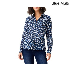 (���) �j�b�N+�]�[�C ���j�[���[���Y�N�����N���V���c nic+zoe Many Moons Crinkle Shirt