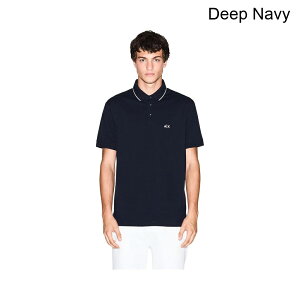 (���) �A���}�[�j�G�N�X�`�F���W �G�b�Z���V�����X�������S�|�� armani exchange Essential Slim Logo Polo