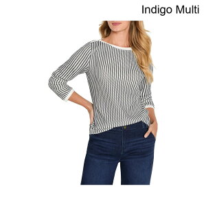 (���) �j�b�N+�]�[�C �W�O�U�O�j�b�g�g�b�v nic+zoe Zigzag Knit Top