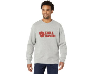 (���) �t�F�[�����[�x�� �����Y ���S �Z�[�^�[ Fjllrven men Fjallraven Logo Sweater Grey/Melange