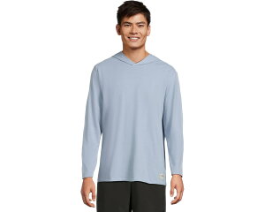 (���) �m�[�X�t�F�C�X �����Y L/S �w���e�[�W �p�b�` �u�[�f�B �e�B�[ The North Face men L/S Heritage Patch Hoodie Tee Steel Blue Heather