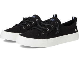 (���) �X�y���[ ���f�B�[�X �N���X�g ���B�[�u Sperry women Crest Vibe Black 5