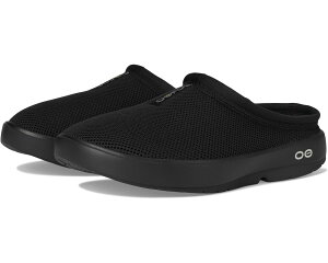 (���) �E�[�t�H�X �����Y �I�[�N�[�W�[ �X�|�[�c �~���[�� �V���[�Y OOFOS men OOcoozie Sport Mule Shoe Black
