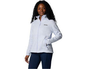(���) �R�����r�A ���f�B�[�X �Z�[�^�[ �E�F�U�[ �t�� �W�b�v �� Columbia women Sweater Weather Full Zip II Snowdrift/Blue Hint Heather