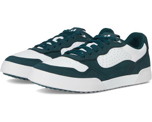 (���) �A�f�B�_�X �S���t �����Y ���g���N���X 25 �X�p�C�N���X �S���t �V���[�Y adidas Golf men Retrocross 25 Spikeless Golf Shoes Aurora Ivory/Footwear White