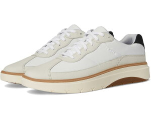(���) �R�[���n�[�� �����Y �O�����h�v�� �o�C�N �g�D �X�j�[�J�[ Cole Haan men Grandpro Featherarc Bike Toe Sneakers Optic White/Ivory/Black
