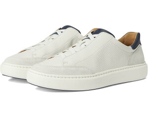 (���) �����Y �A���_�[�X �X�g���b�` ���[�X-�g�D-�g�D Johnston  Murphy men Anders Stretch Lace-To-Toe White Full Grain/Suede