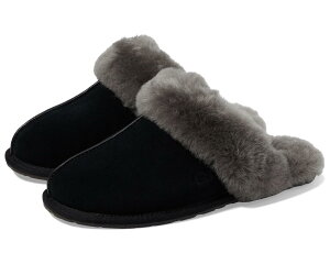 (���) �A�O ���f�B�[�X �X�J�t�F�b�g �� UGG women Scuffette II Black/Grey II