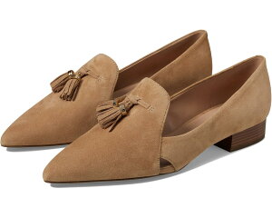 (���) �R�[���n�[�� ���f�B�[�X ���@�[�j�� �^�b�Z�� �t���b�c Cole Haan women Vanya Tassel Flat Blush Tan Suede