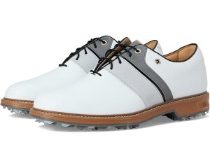 (���) �t�b�g�W���C �����Y �v���~�A �V���[�Y �o�C�\�� �S���t �V���[�Y FootJoy men Premiere Series Bison Golf Shoes White/Grey/Black