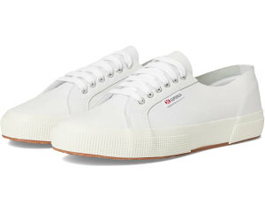 (���) �X�y���K ���j�Z�b�N�X 2750 �A�����C�� �i�b�p Superga unisex 2750 Unlined Nappa Optical White/Silver/Favorio
