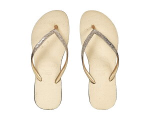 (���) �n���C�A�i�X ���f�B�[�X �X���� �X�p�[�N�� �t���b�v �t���b�v Havaianas women Slim Sparkle Flip-Flop Sand Grey