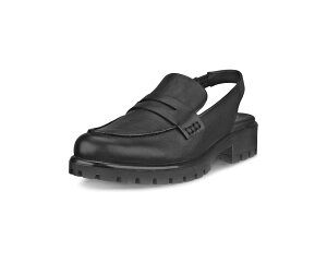 (���) �G�R�[ ���f�B�[�X ���b�h�g���[ �X�����O �o�b�N �y�j�[ ���[�t�@�[ ECCO women Modtray Sling Back Penny Loafer Black