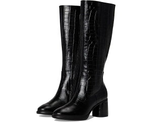 (���) �G�R�[ ���f�B�[�X �X�J���v ���O�W���A���[ 55mm �g�[�� �j�[ �n�C �u�[�c ECCO women Sculpted Luxery 55MM Tall Knee High Boot Black Reptile Print