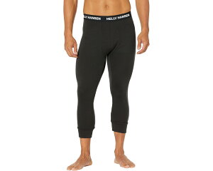 (���) �w���[�n���Z�� �����Y ���t�@ �����m �~�b�h�E�G�C�g 3/4 �p���c Helly Hansen men Lifa Merino Midweight 3/4 Pants Black