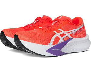 (���) �A�V�b�N�X ���f�B�[�X �}�W�b�N �X�s�[�h 4 ASICS women Magic Speed 4 Flash Red/White