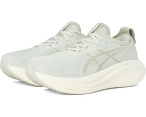 (���) �A�V�b�N�X ���f�B�[�X �Q��-�j���o�X 27 ASICS women GEL-Nimbus 27 Lake Grey/White Sage